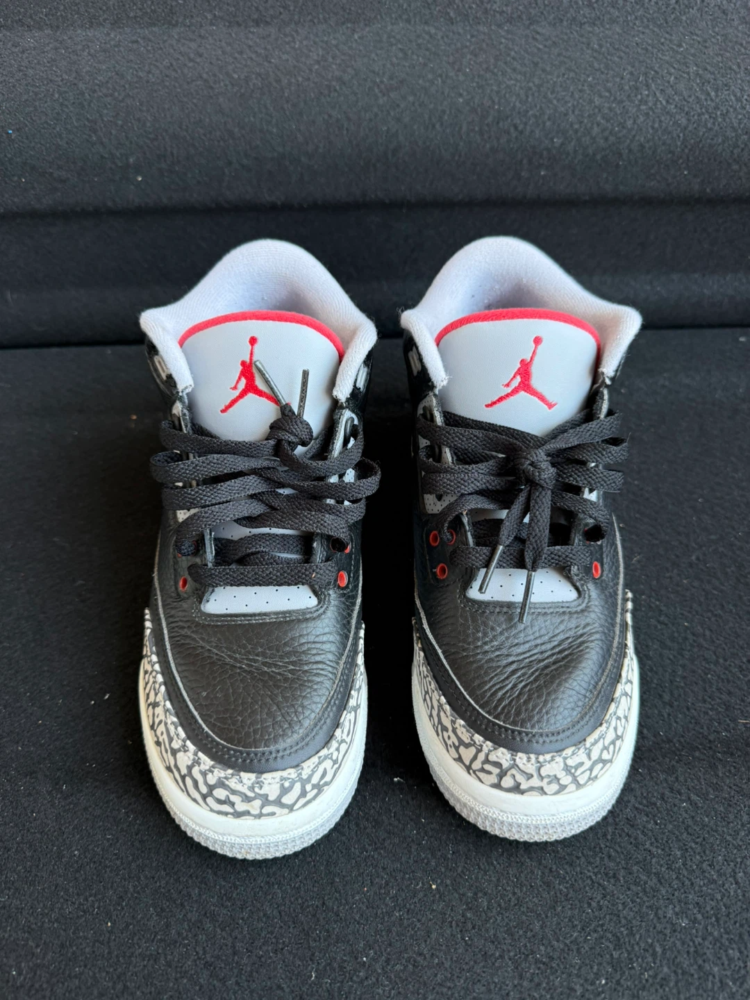 Jordan 3 Retro Black Cement Youth Size 6.5Y/8 Womens - photo 2