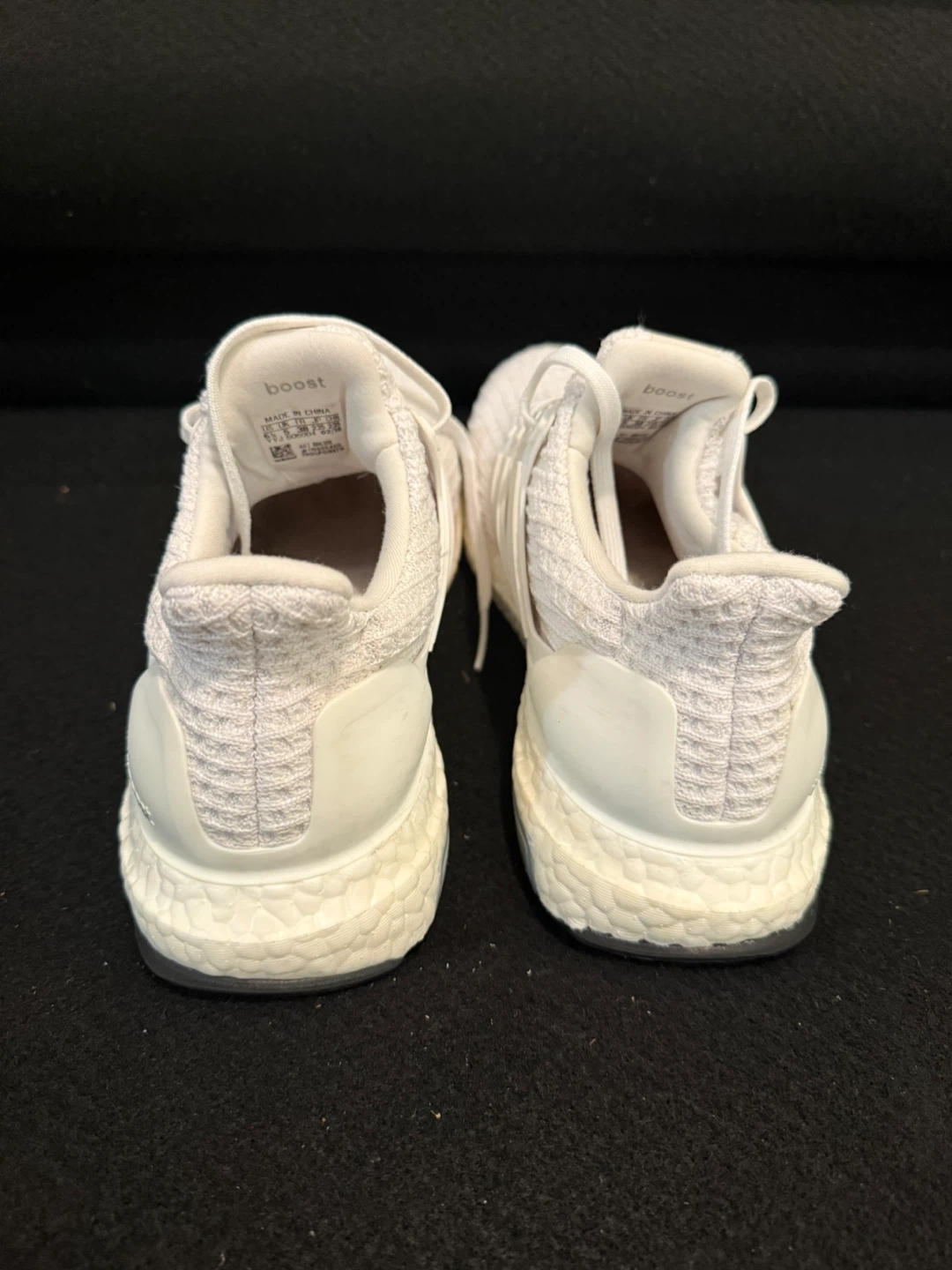 Adidas Ultra Boost White Running Shoes - Size 7.5 - photo 3