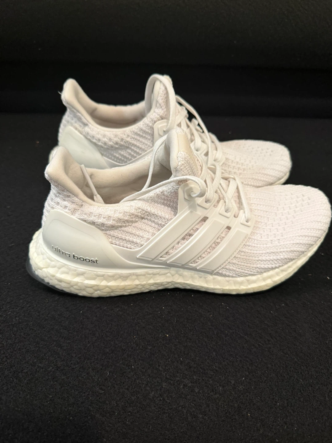 Adidas Ultra Boost White Running Shoes - Size 7.5