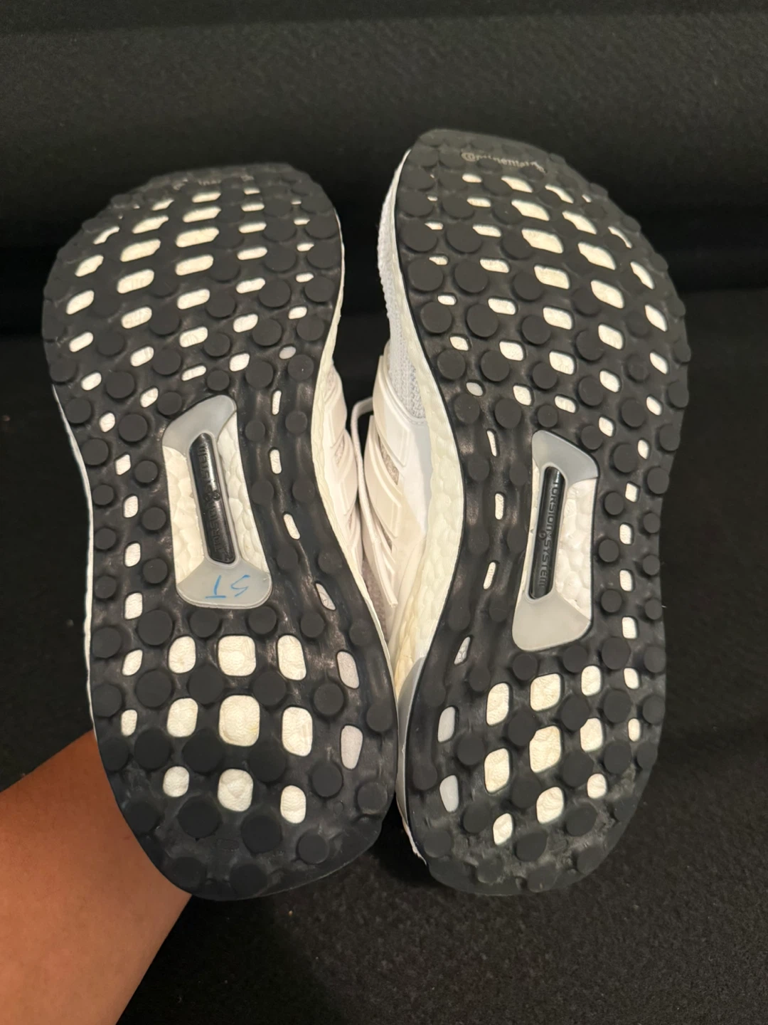 Adidas Ultra Boost White Running Shoes - Size 7.5 - photo 4