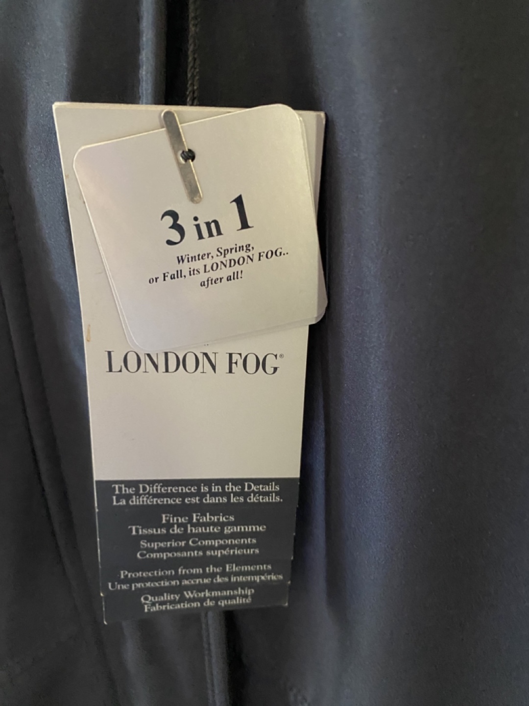 New Ladies London Fog 3 in 1 Coat - sz XL - photo 3