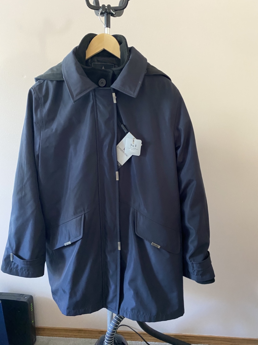 New Ladies London Fog 3 in 1 Coat - sz XL