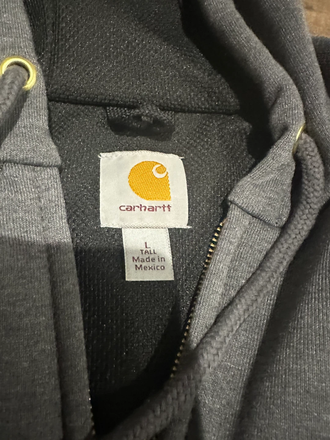 Carhartt Rain Defender Full Zip Hoodie - L Tall - photo 4