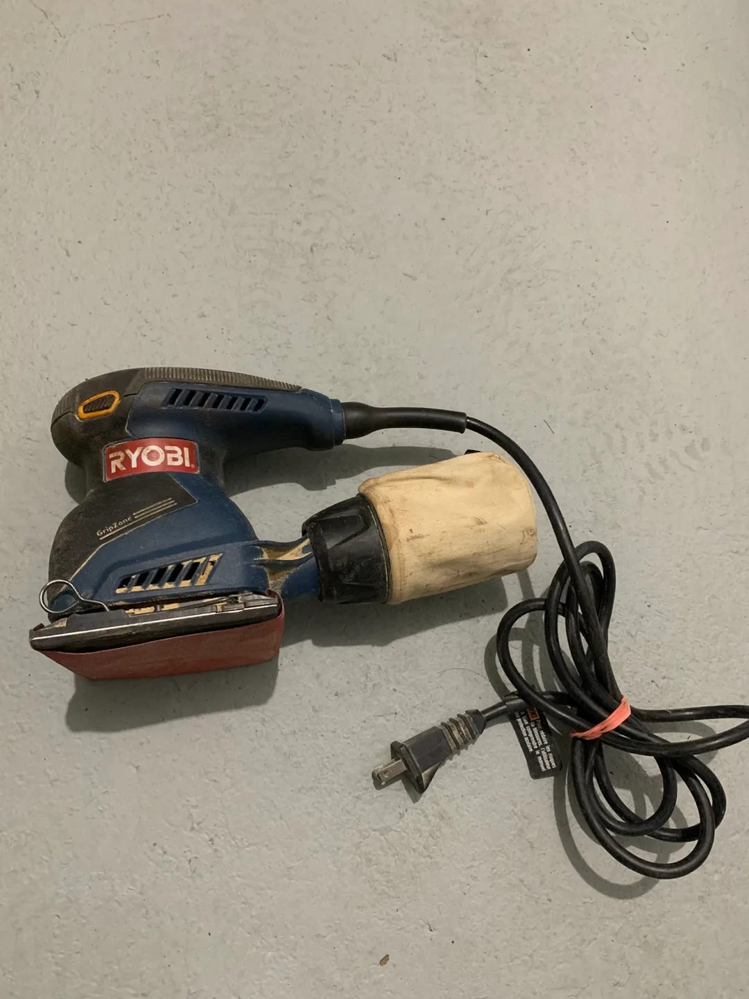 Ryobi GripZone Sander 🥕 thumbnail