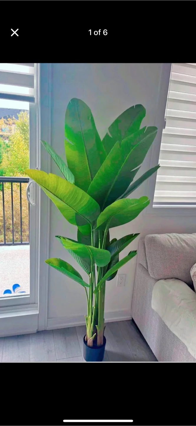 Fsohoi 4ft Artificial Bird of Paradise Plant, New in Box thumbnail