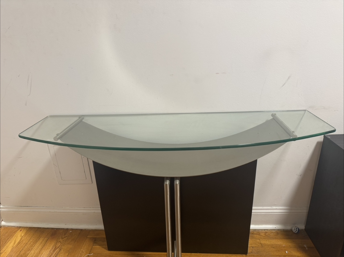 $50 OBO TODAY! Glass Top Console Table - photo 2