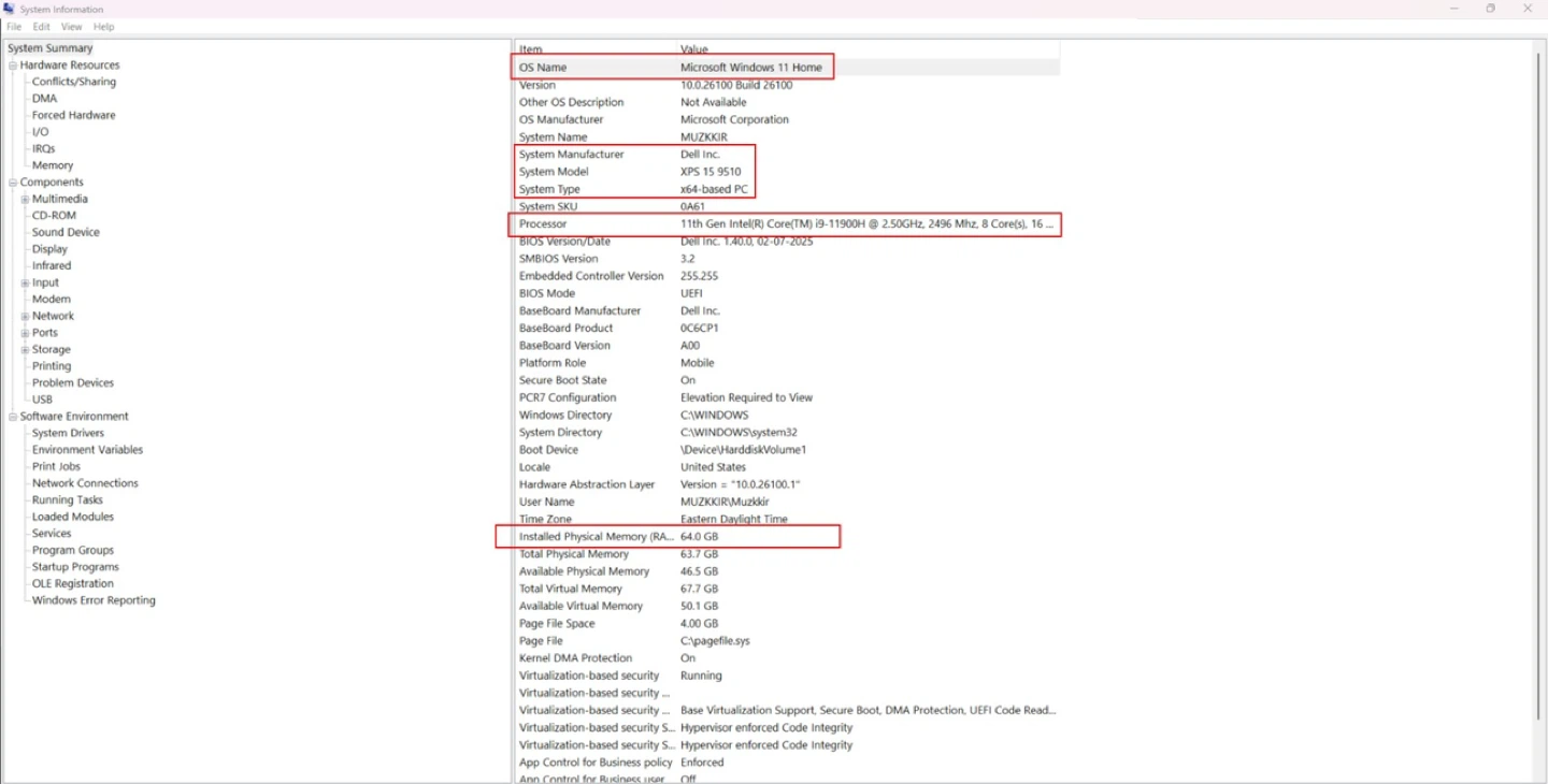 Dell XPS 15 9510 Laptop - photo 5