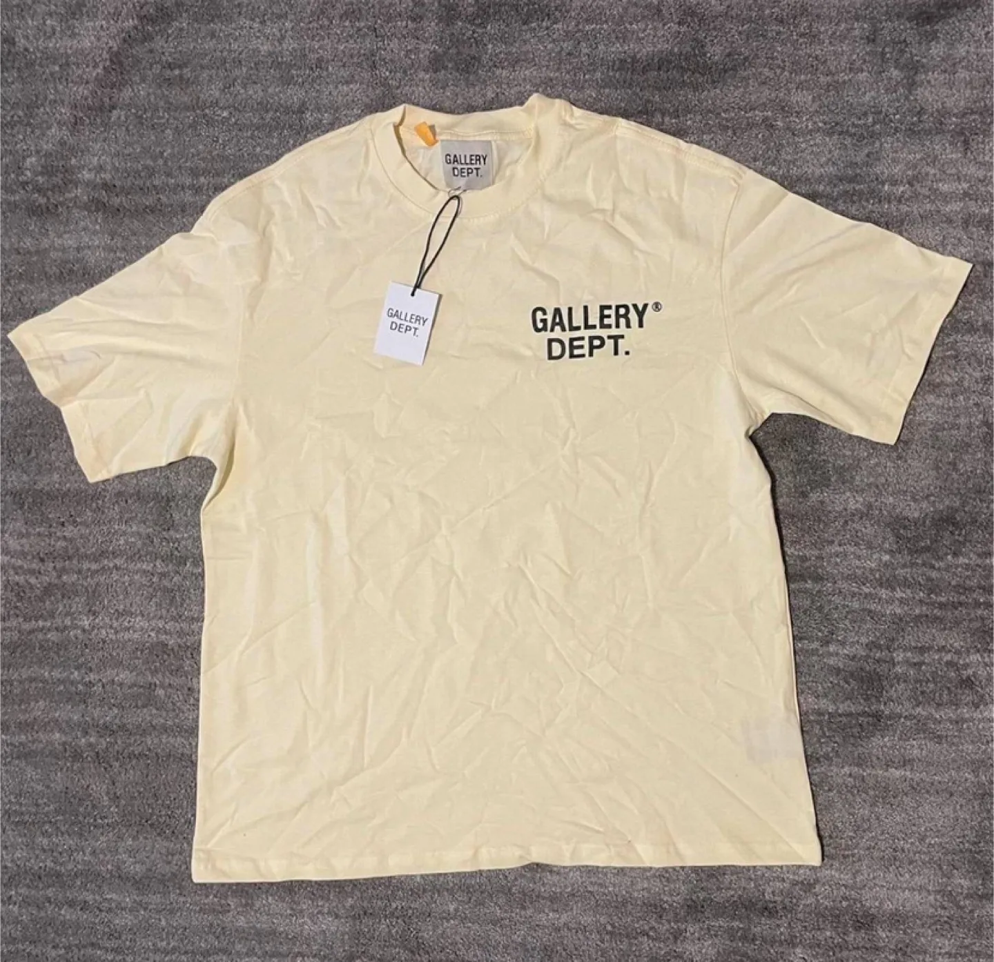 Gallery Dept. Cream Short Sleeve T-Shirt thumbnail