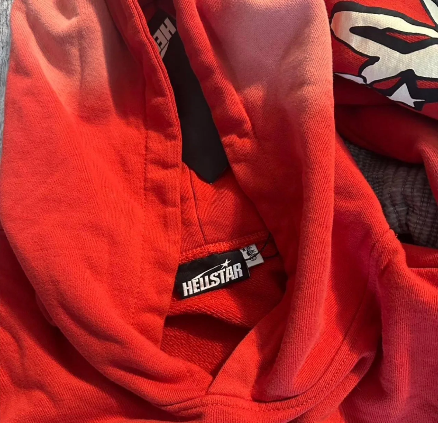 Hellstar Records Red Flame Hoodie - All Sizes image indicator(3)