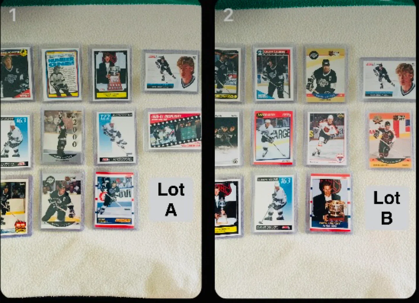Wayne Gretzky Lot of 11 Hockey Trading Cards thumbnail