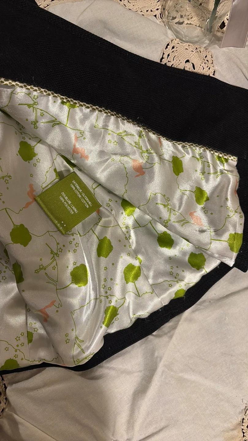 Soia & Kyo black canvas hooded jacket Size M image indicator(10)