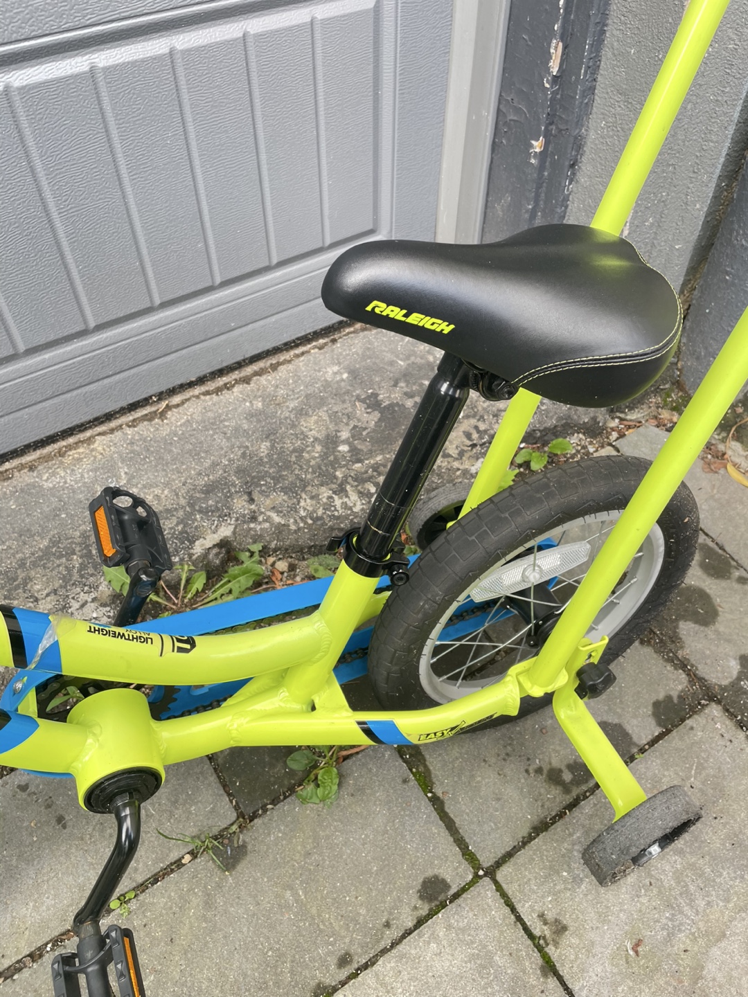 Raleigh Easy Start Kids Bike - Yellow & Blue - photo 3