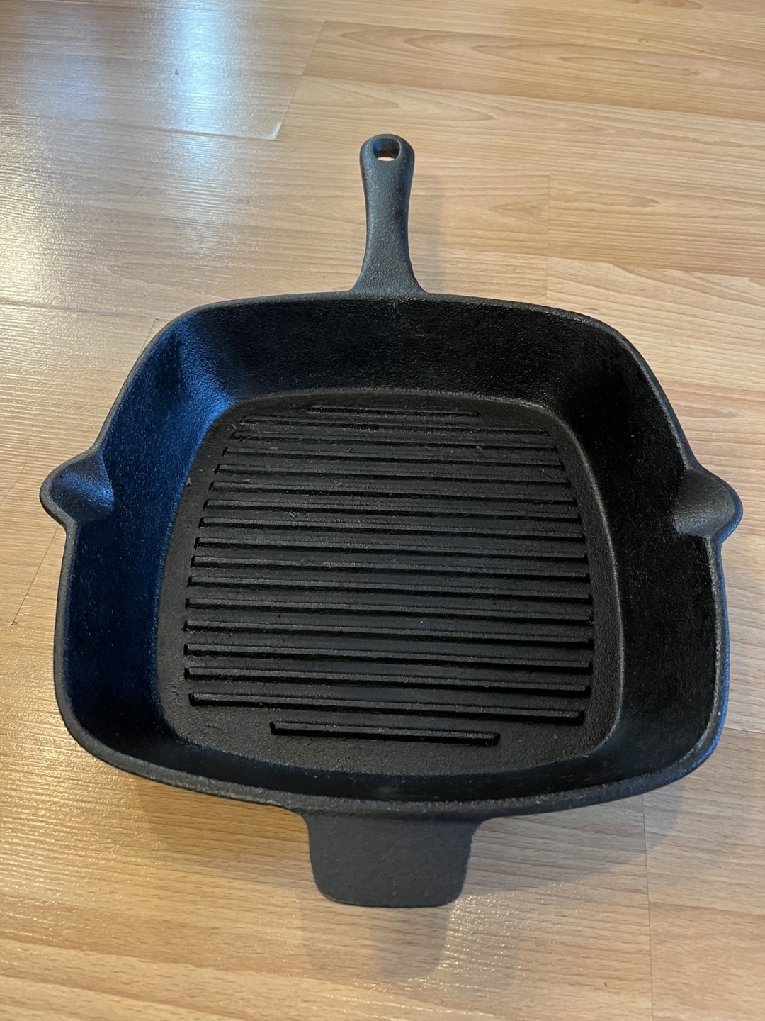 Cast Iron Grill Pan - Black