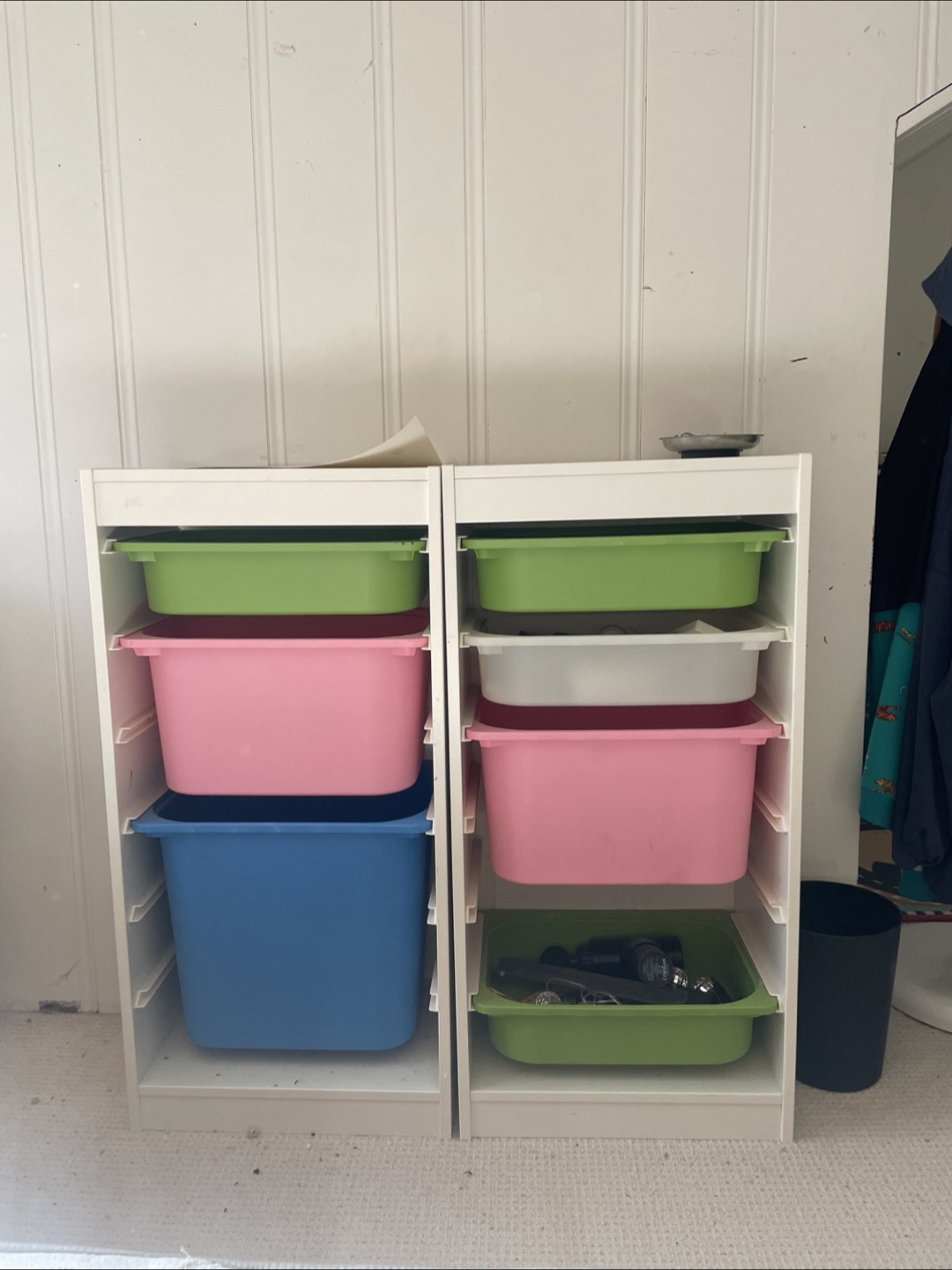 IKEA Trofast Storage Unit with Bins