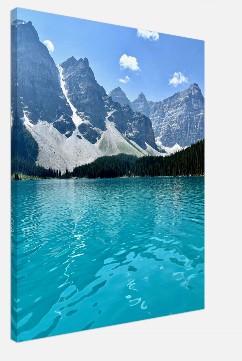 Moraine Lake & Valley of the Ten Peaks Canvas Print - photo 3