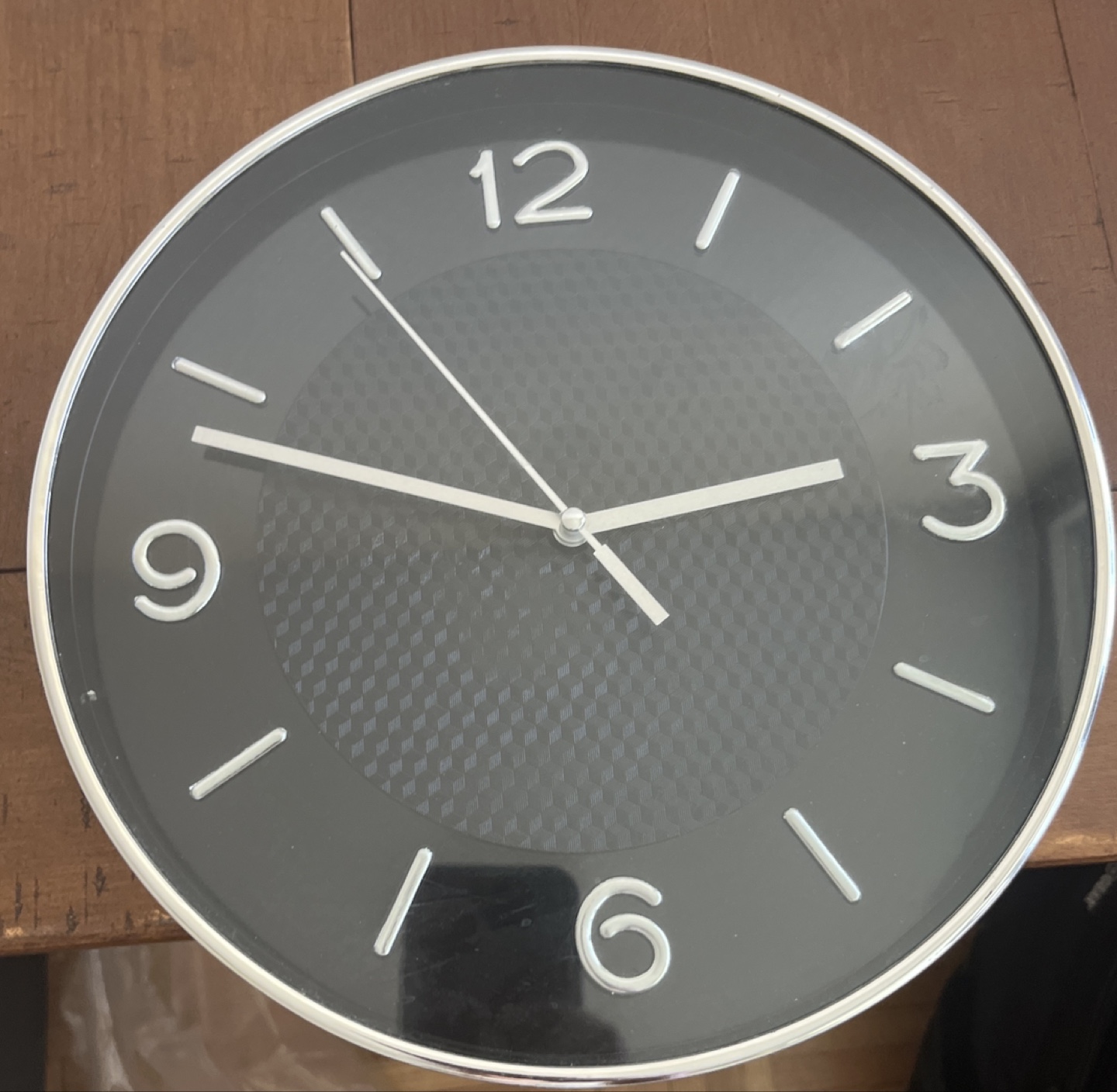 Black Wall Clock