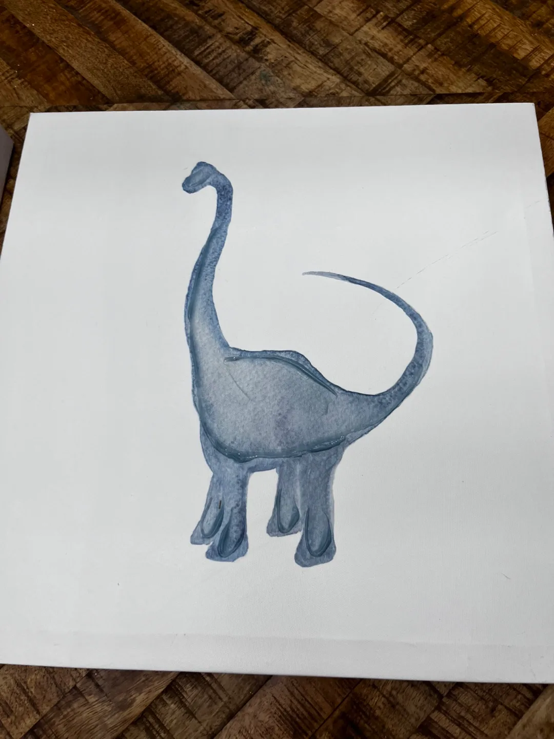 Dinosaur Watercolor Art image indicator(3)