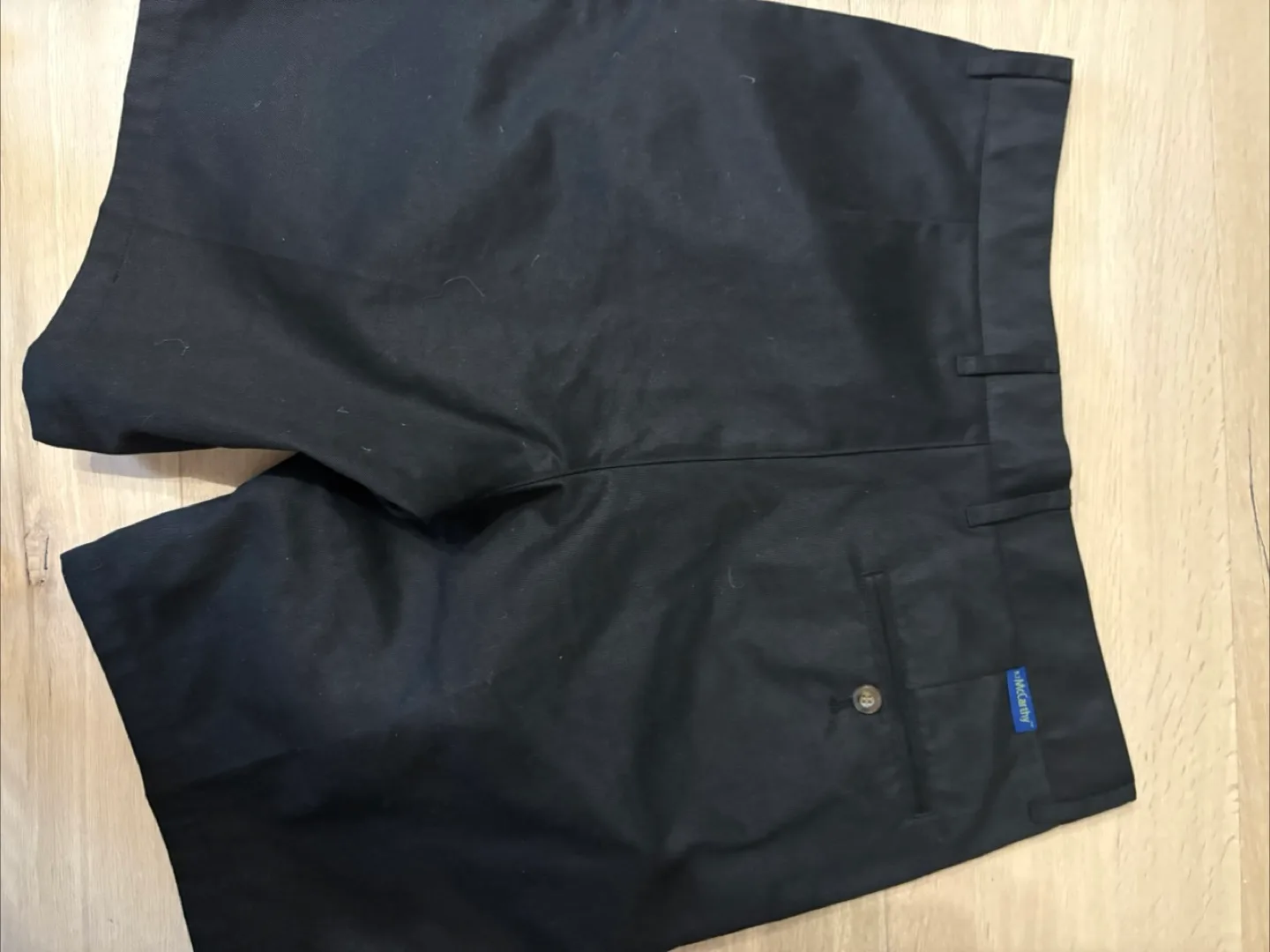 McCarthy Black Shorts - Size 32 thumbnail
