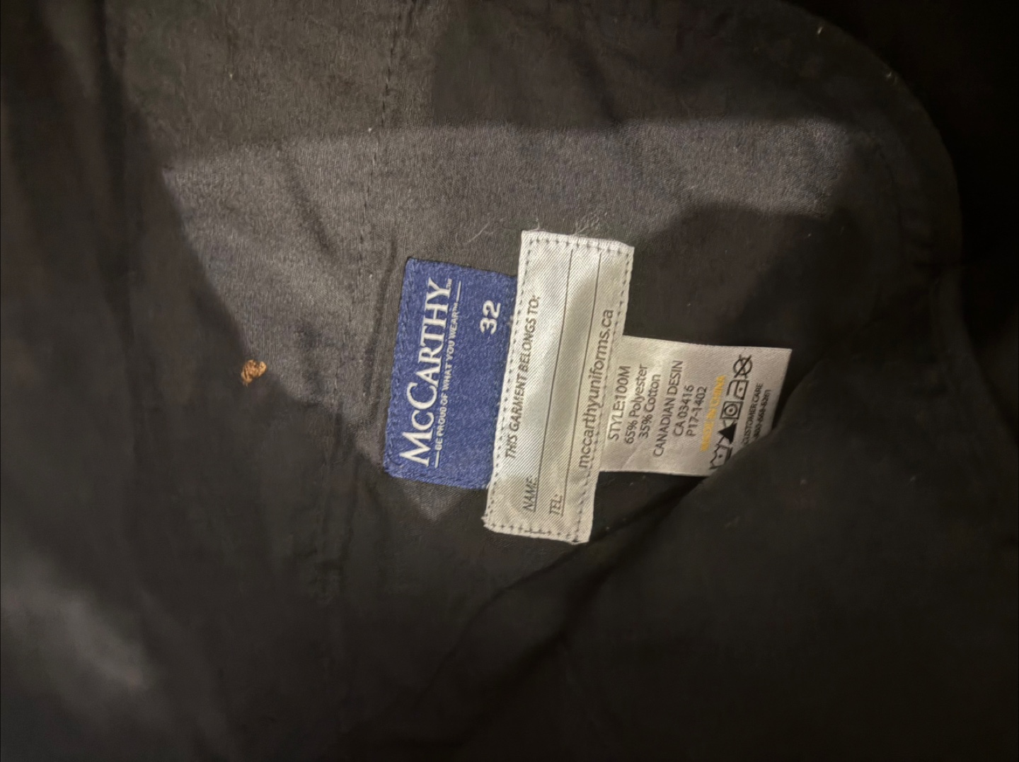 McCarthy Black Shorts - Size 32 - photo 2
