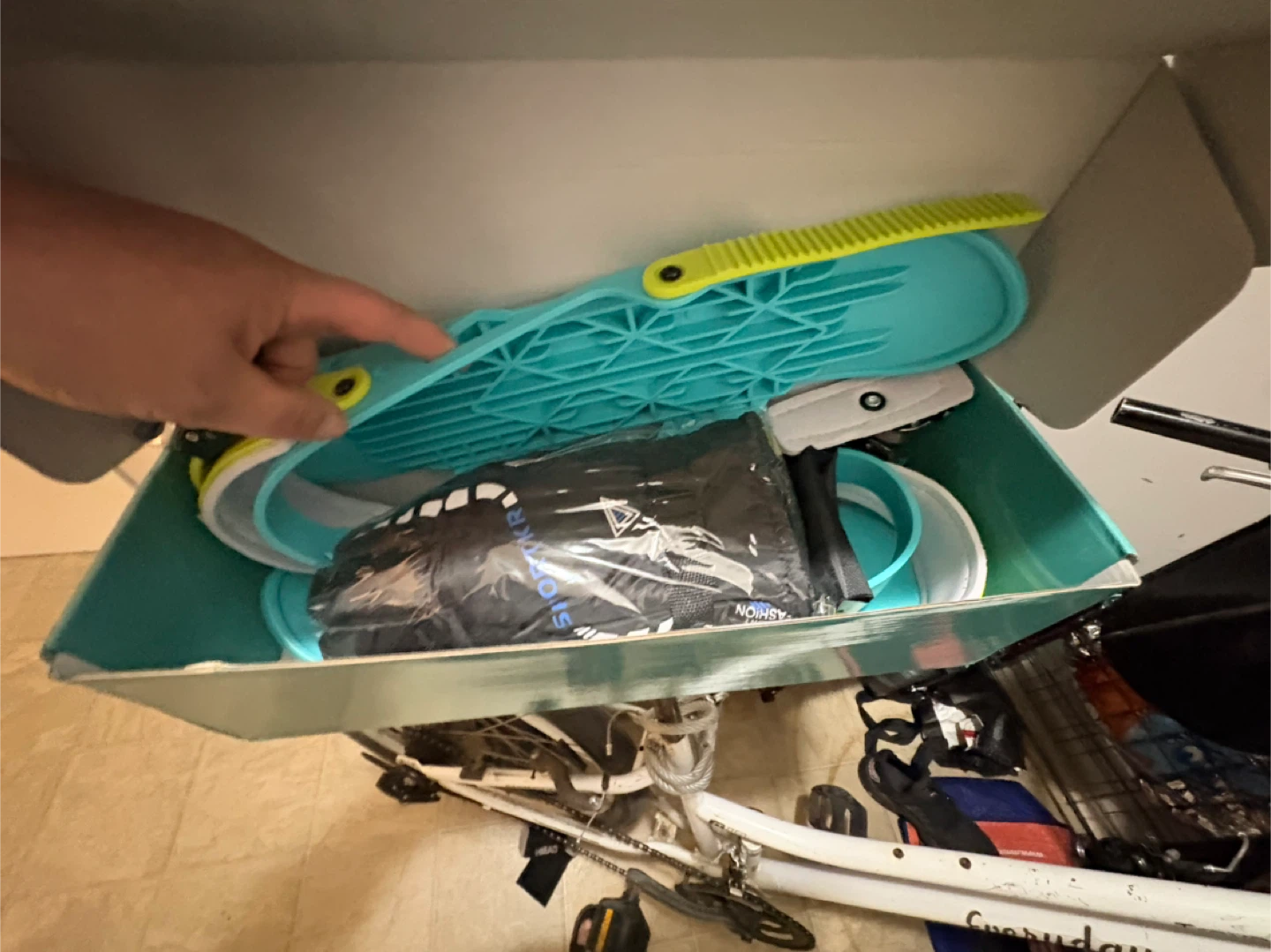 Sportkrea Snow Shoes - Skates for Snow - Short Mini Skis - photo 3