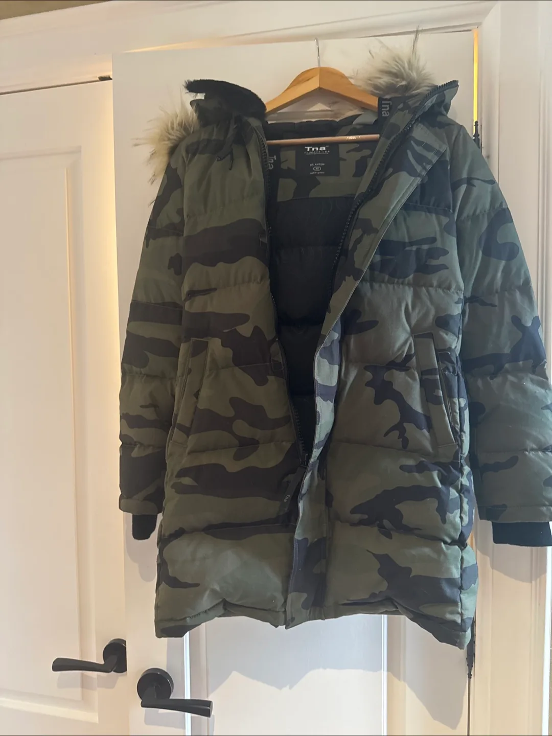 TNA Camo Puffer Jacket thumbnail