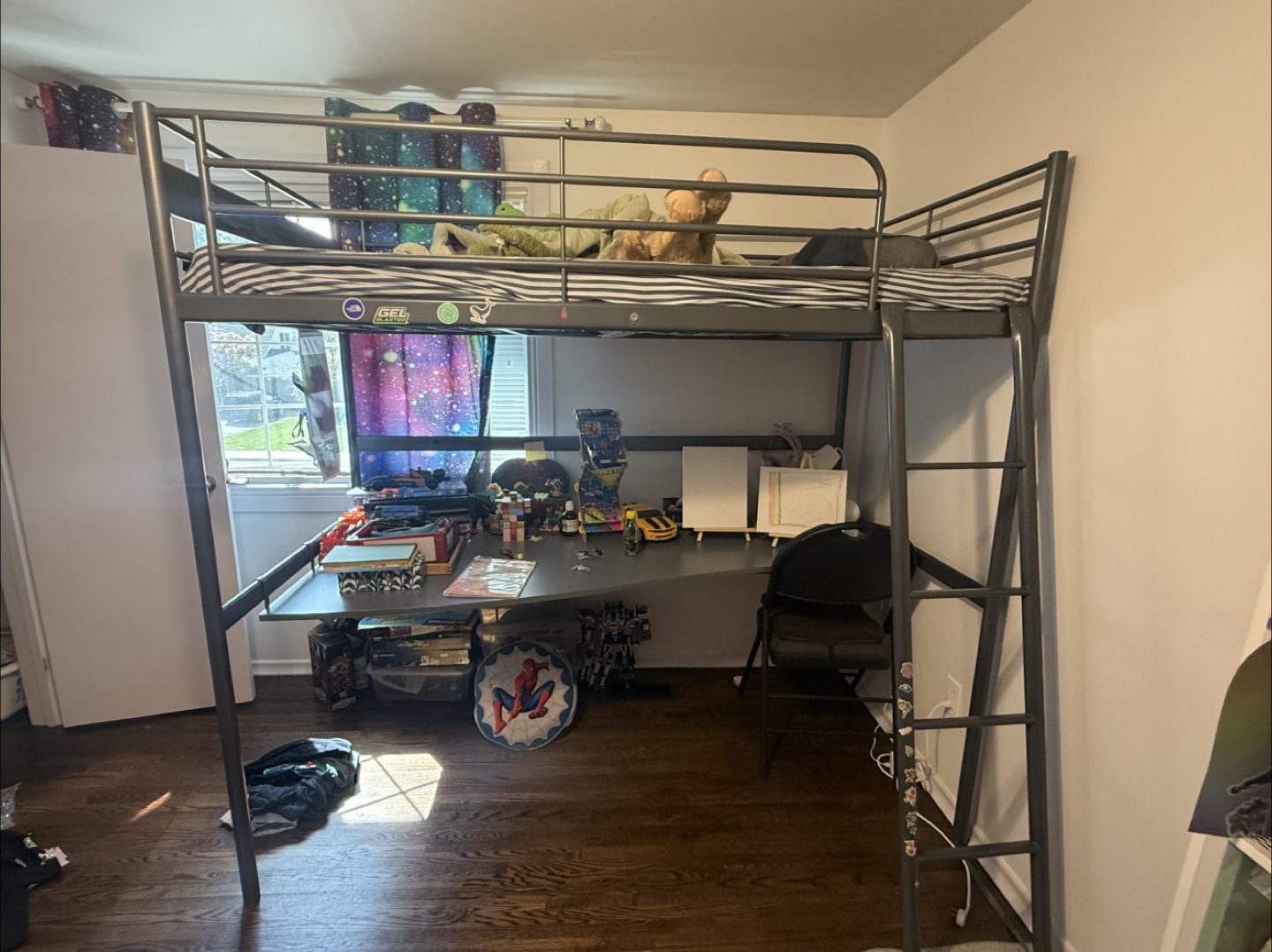 Loft Bed with Desk