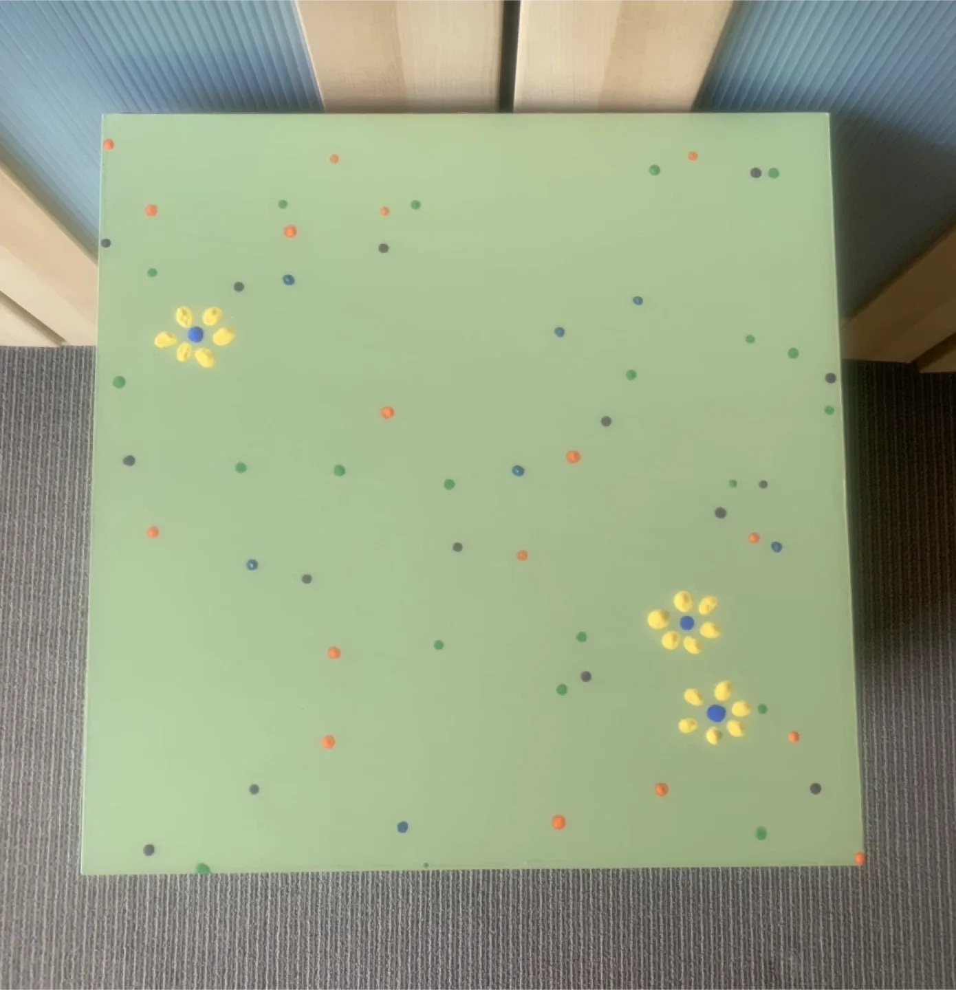 Sage Green Bedside Table with Drawer image indicator(3)