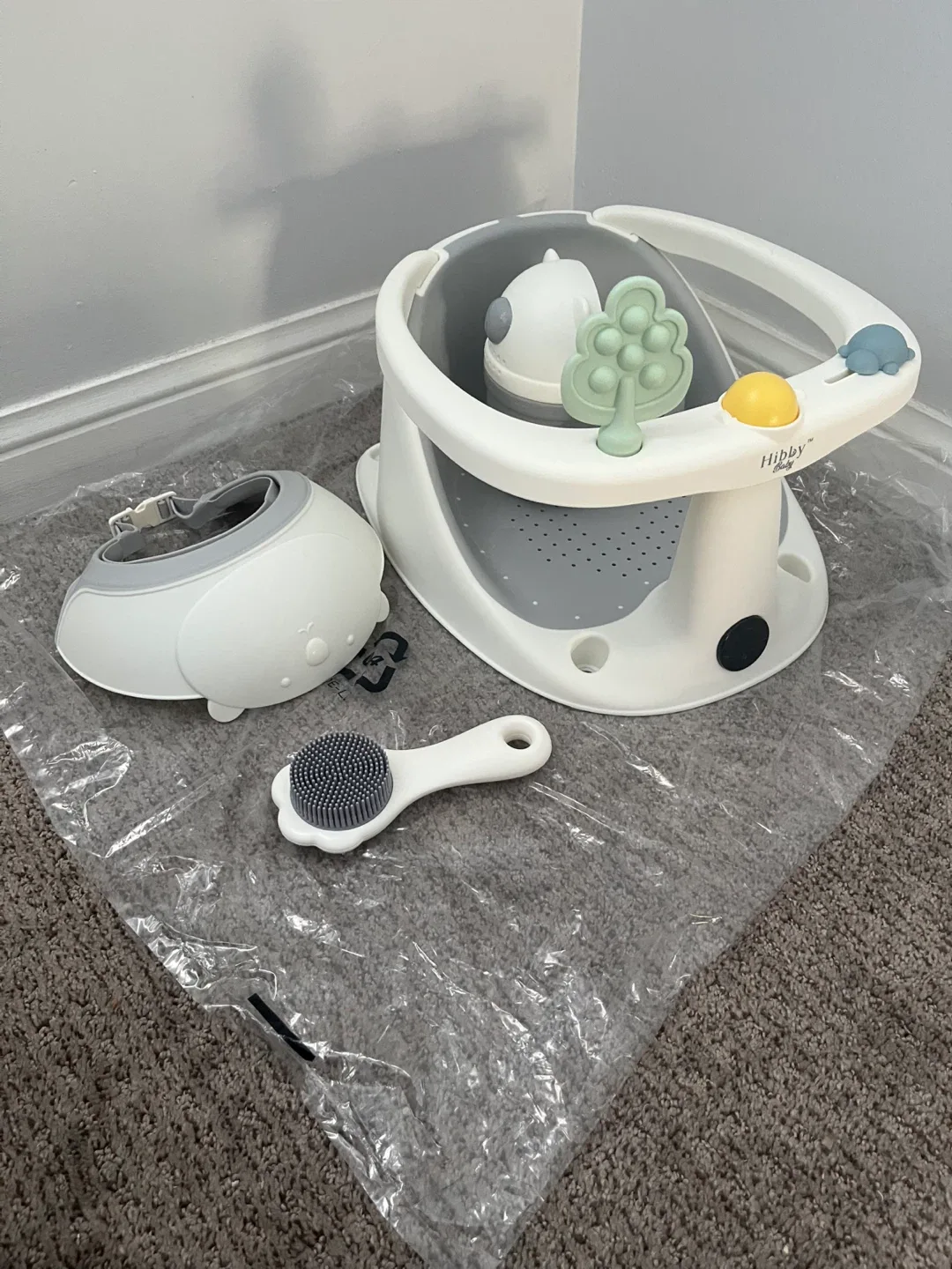 Hibby Baby Bath Seat with Accessories image indicator(3)