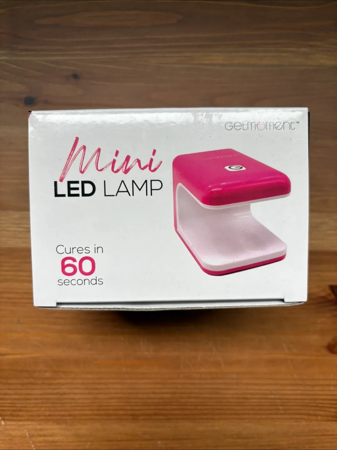 GelMoment Mini LED Lamp - Pink, New in Box 🥕 thumbnail