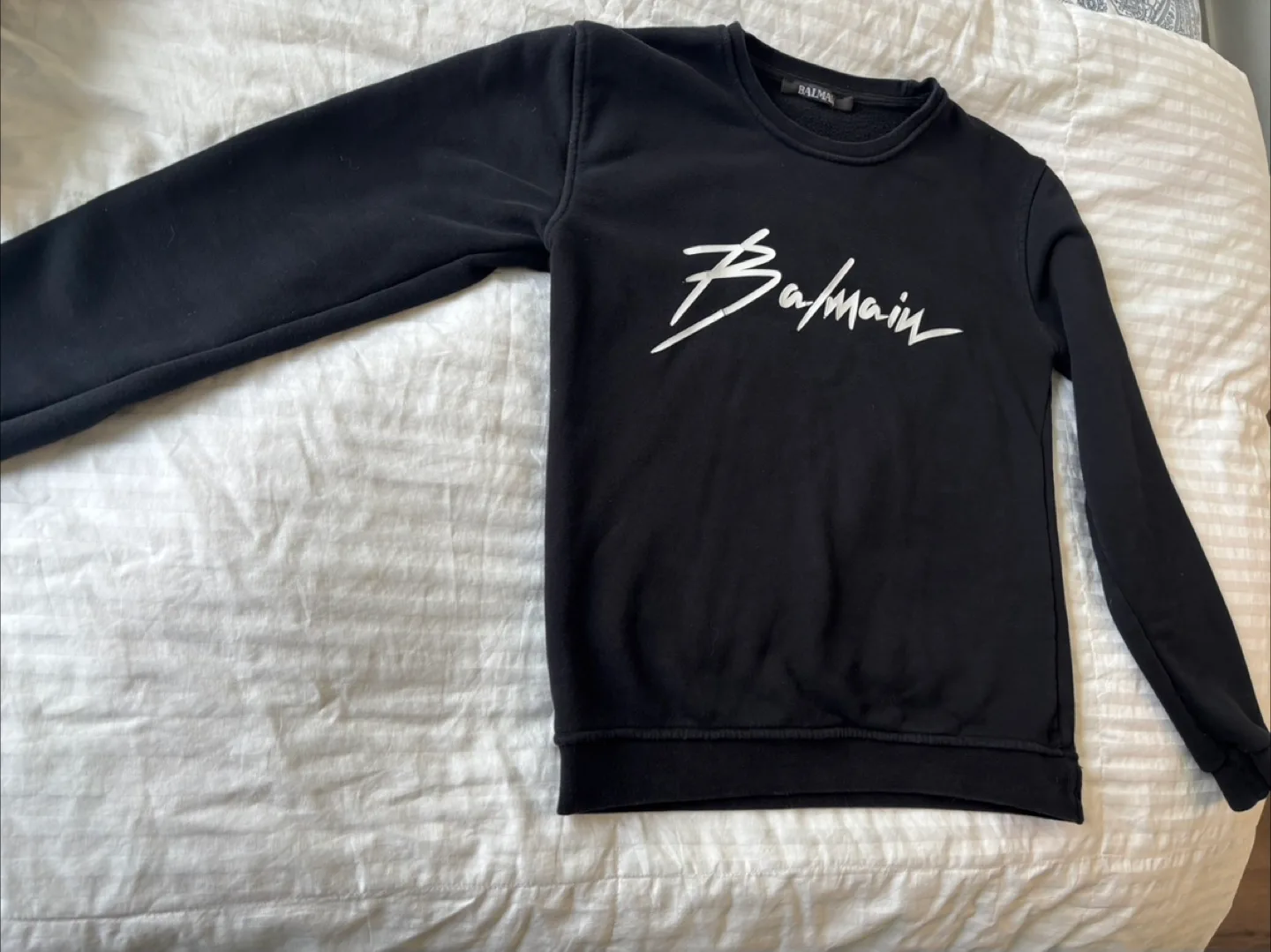 Balmain Black Sweatshirt Size S thumbnail