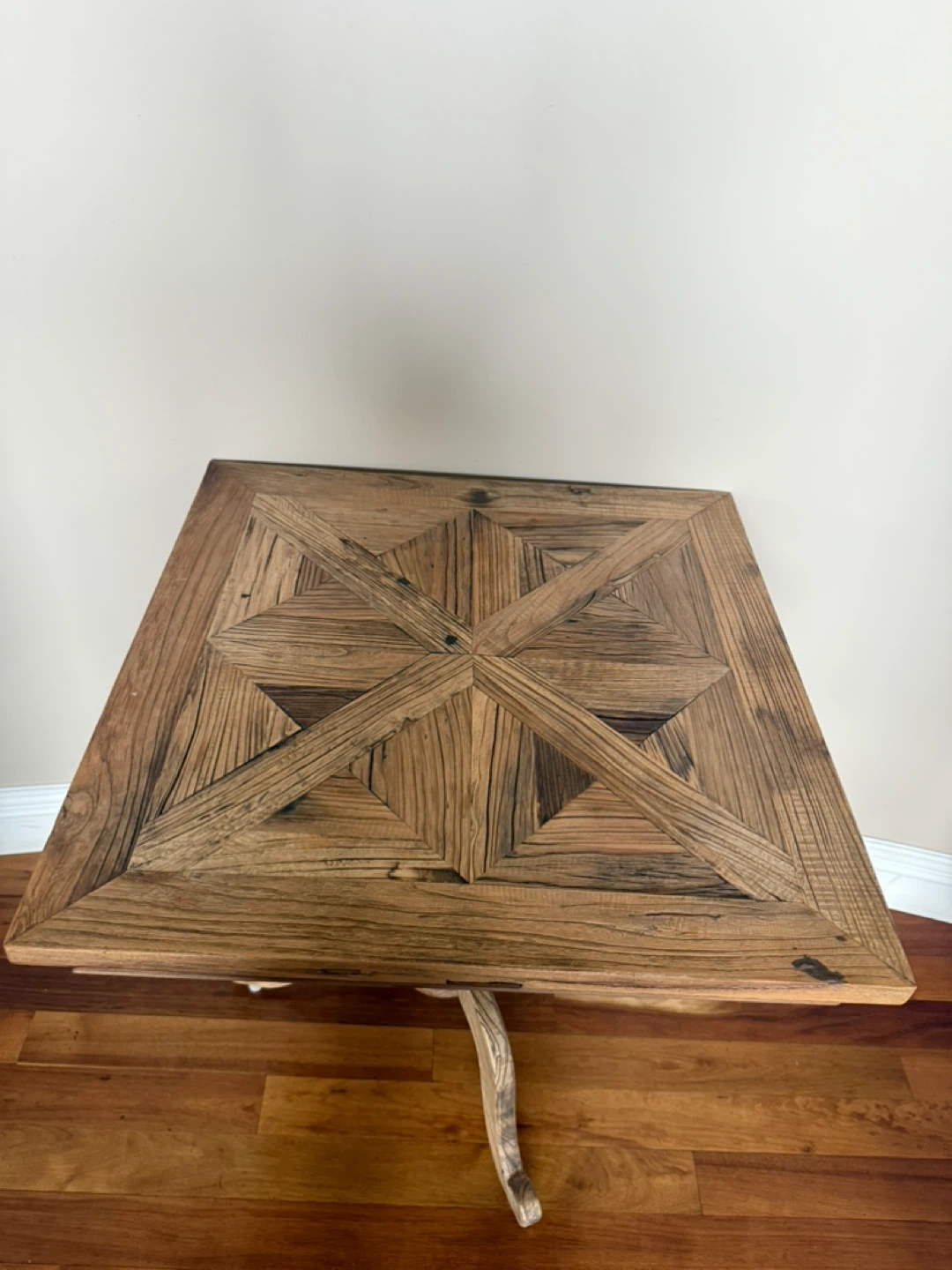 Wooden Accent Table - 30" Square - photo 3