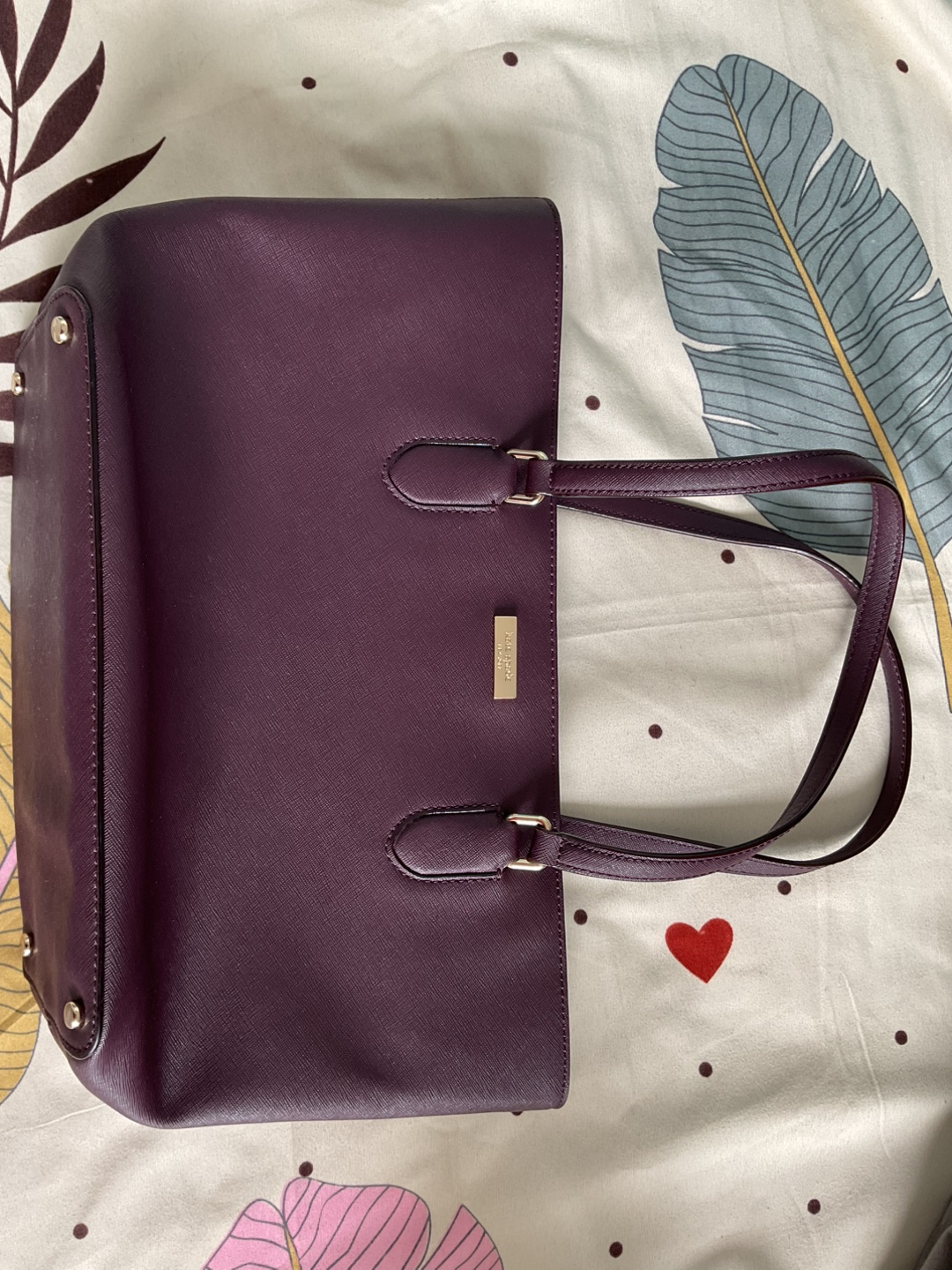 Kate Spade New York Purple Tote Bag