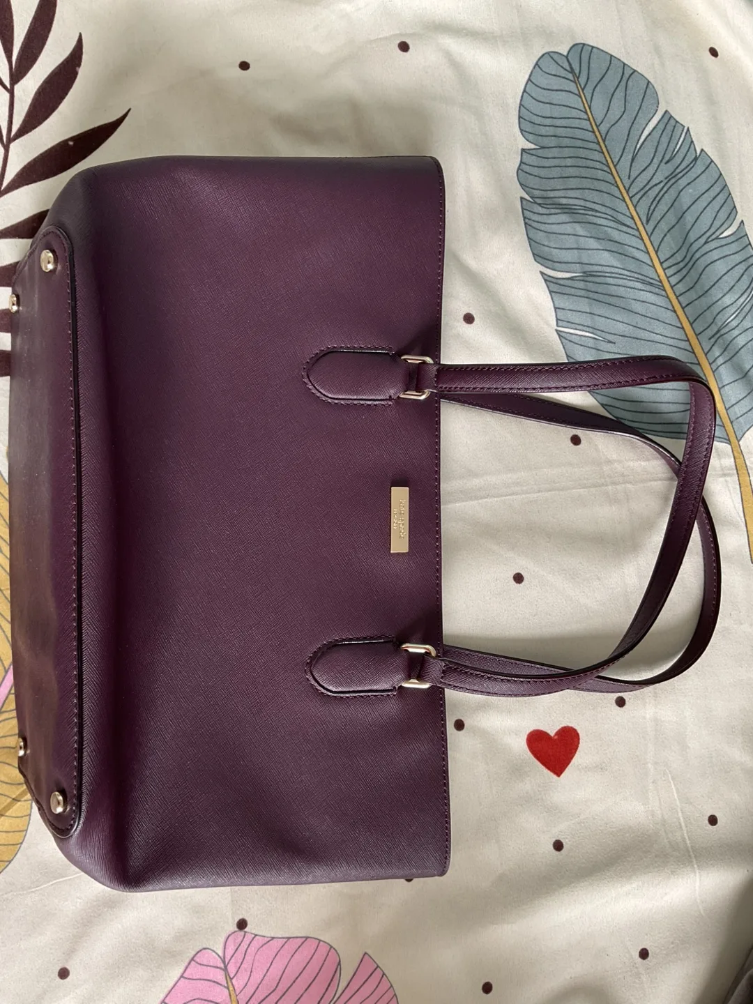 Kate Spade New York Purple Tote Bag thumbnail