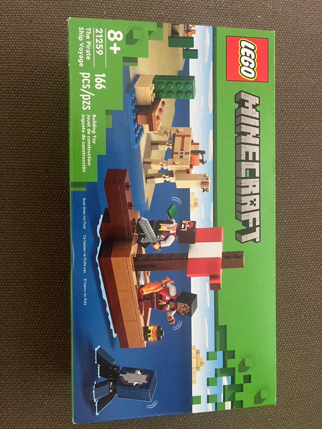 LEGO Minecraft The Pirate Ship Voyage 21259 (New) thumbnail