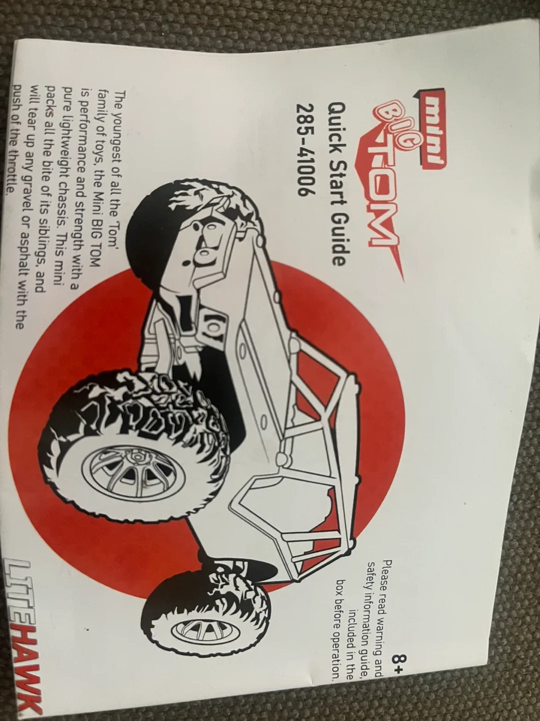 New Litehawk Mini Big Tom RC Truck image indicator(5)