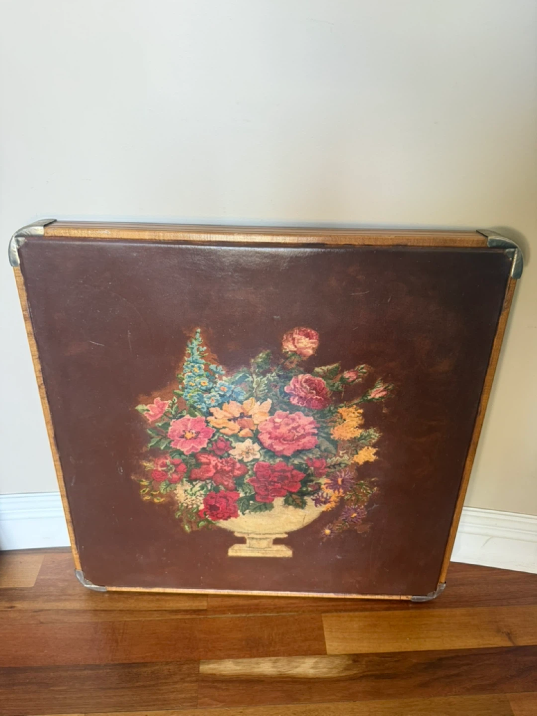 Vintage Rescued Folding Card Table - photo 2