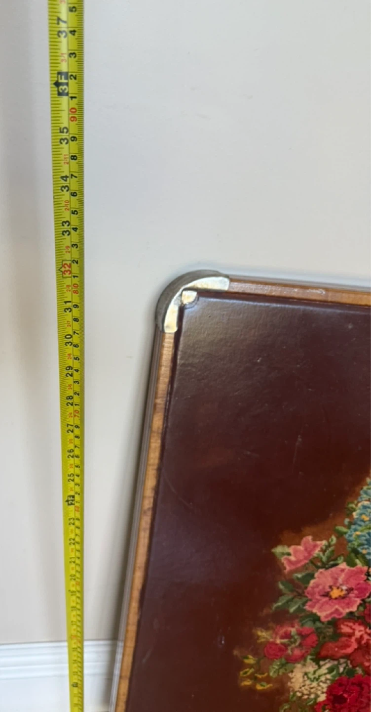 Vintage Rescued Folding Card Table - photo 4