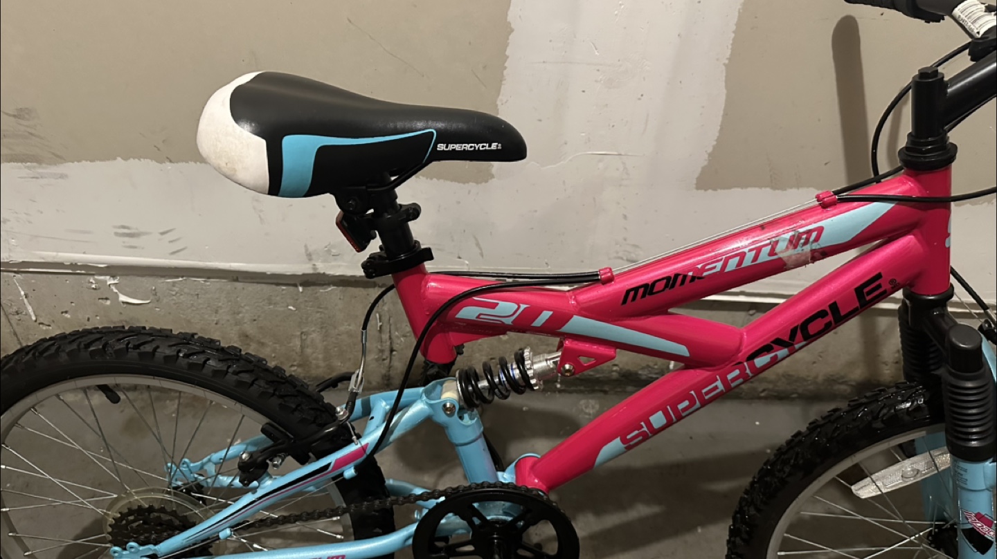 Supercycle Momentum 20" Kids Bike - Pink & Blue - photo 3