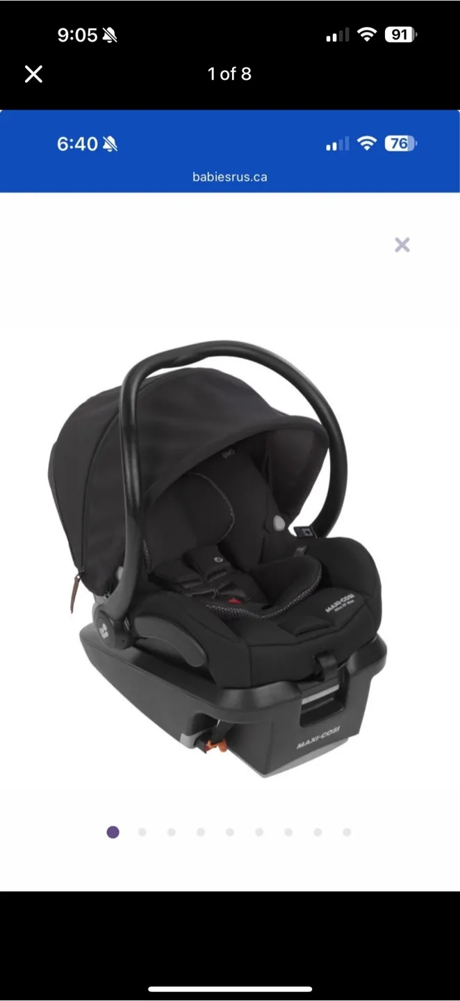 Maxi-Cosi Infant Car Seat thumbnail