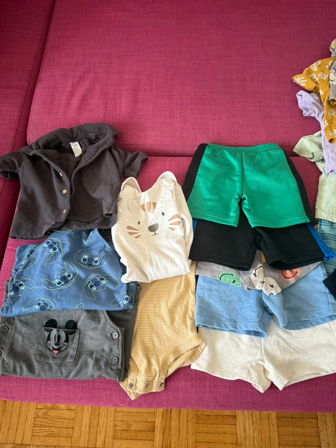 Baby Clothes Bundle & Joe Fresh Sandals