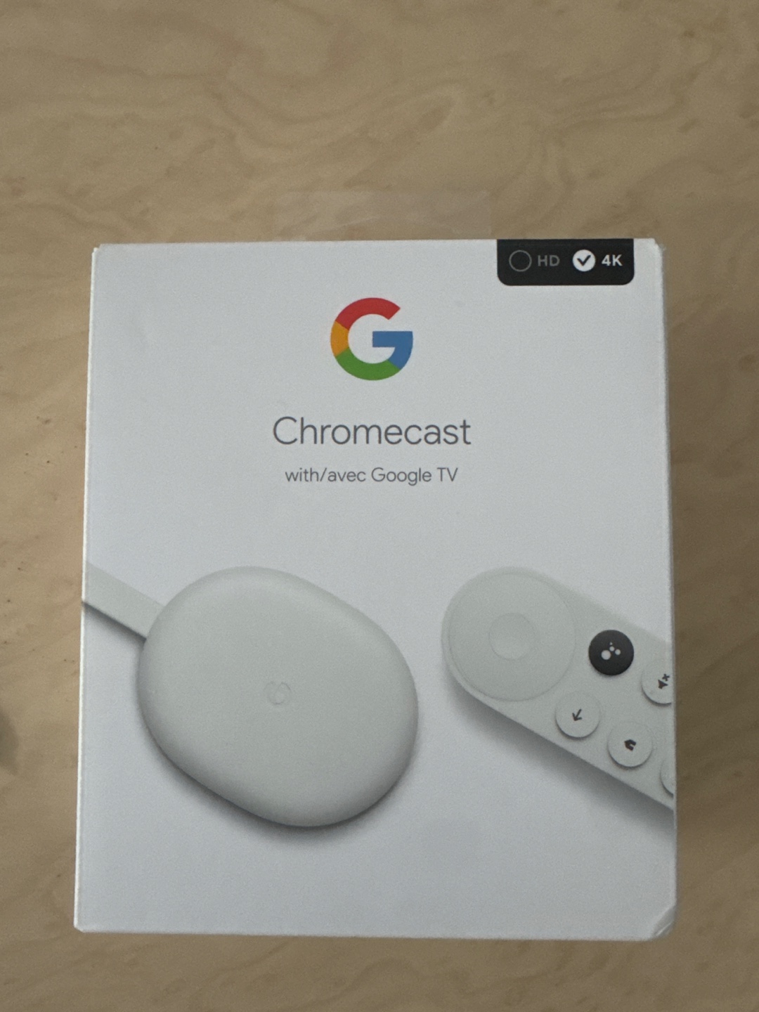 New Google Chromecast with Google TV - 4K