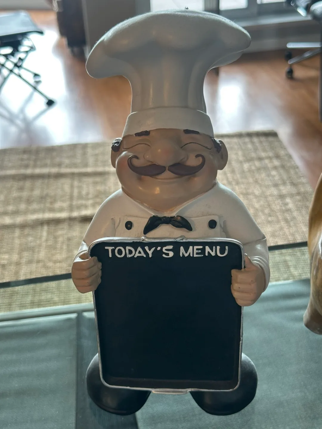 Chef Statue with Menu Board thumbnail