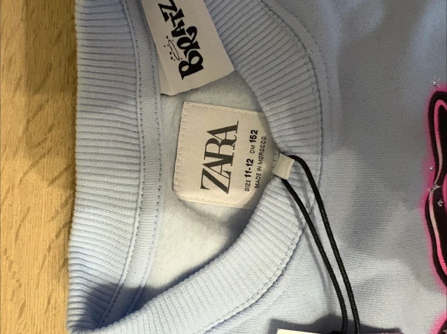 Zara Bratz Sweater Size 11-12 image indicator(2)