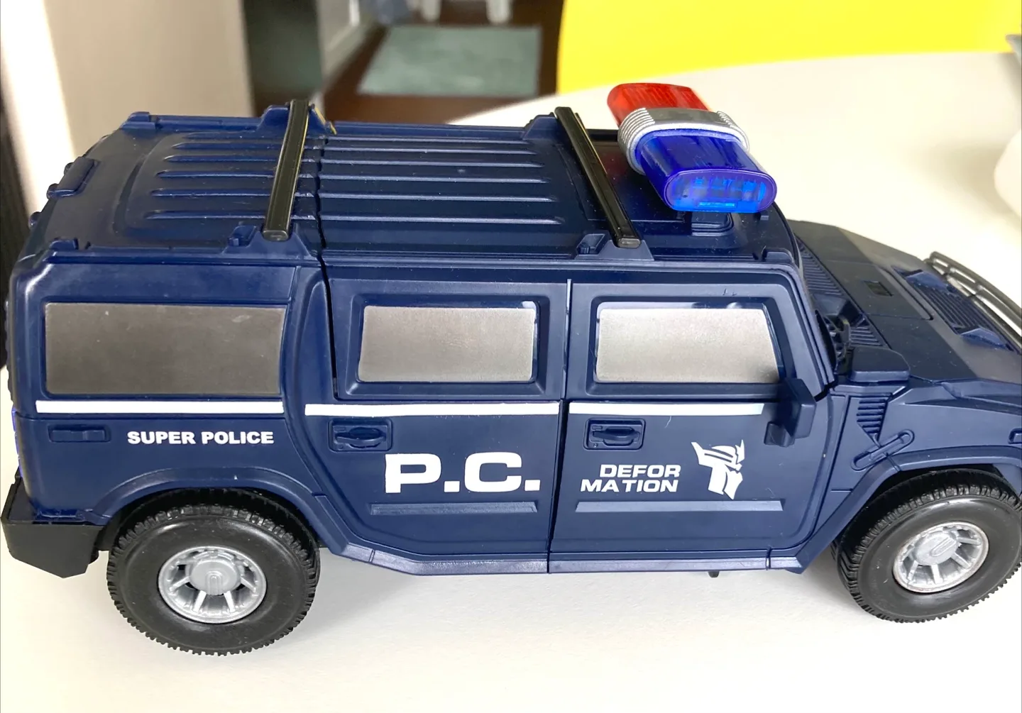 Police Transformer Toy Car thumbnail