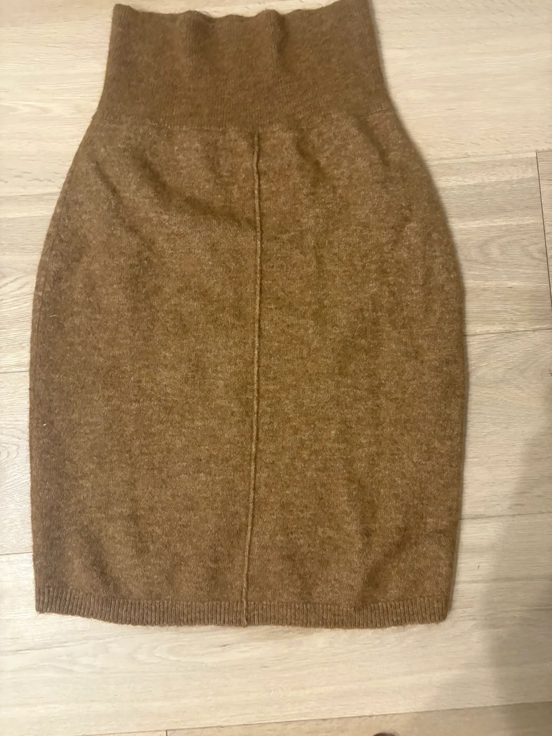Wilfred Free Brown Knit Skirt - Size L image indicator(2)