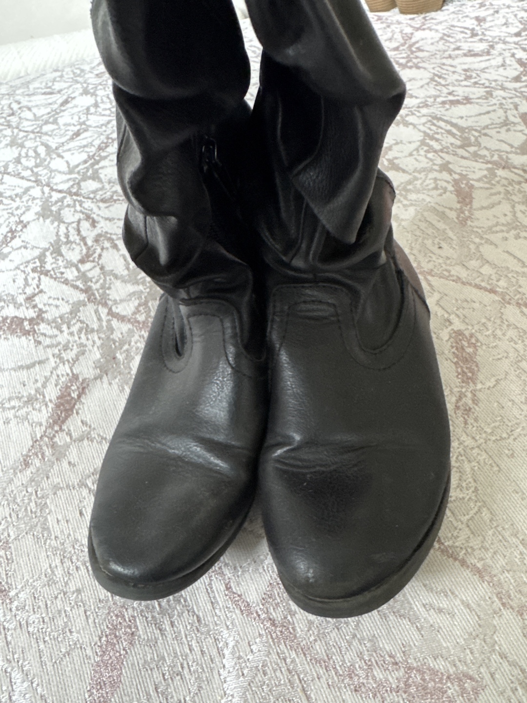 The Children's Place Black Boots - Size 12 - photo 2