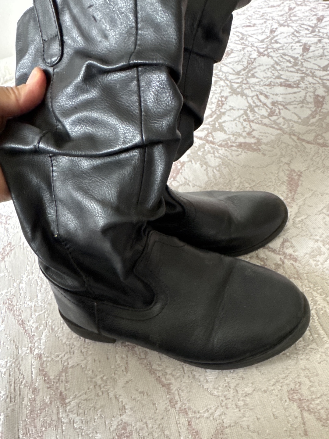 The Children's Place Black Boots - Size 12