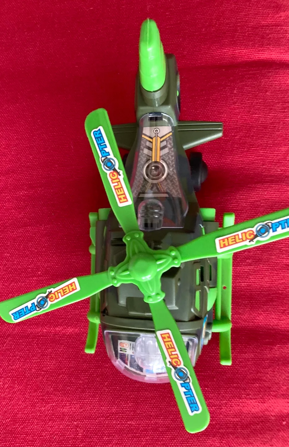 🎁 Toy Helicopter - Green Camo image indicator(3)