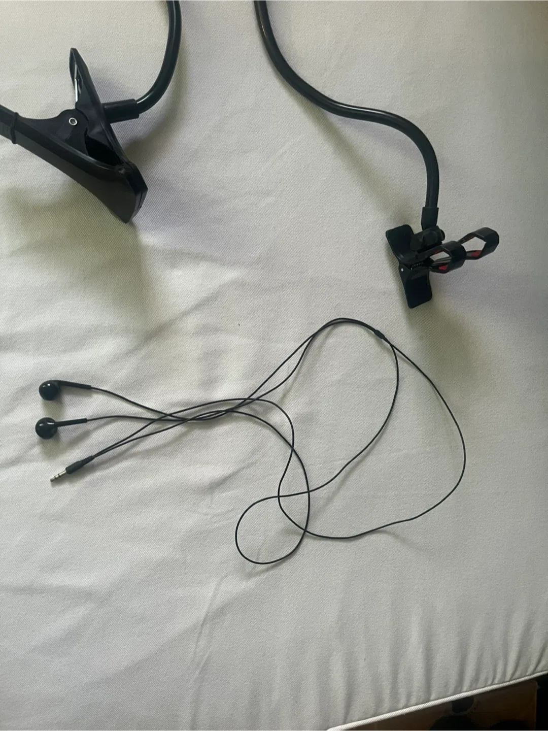 Black Phone Holder with Clip thumbnail
