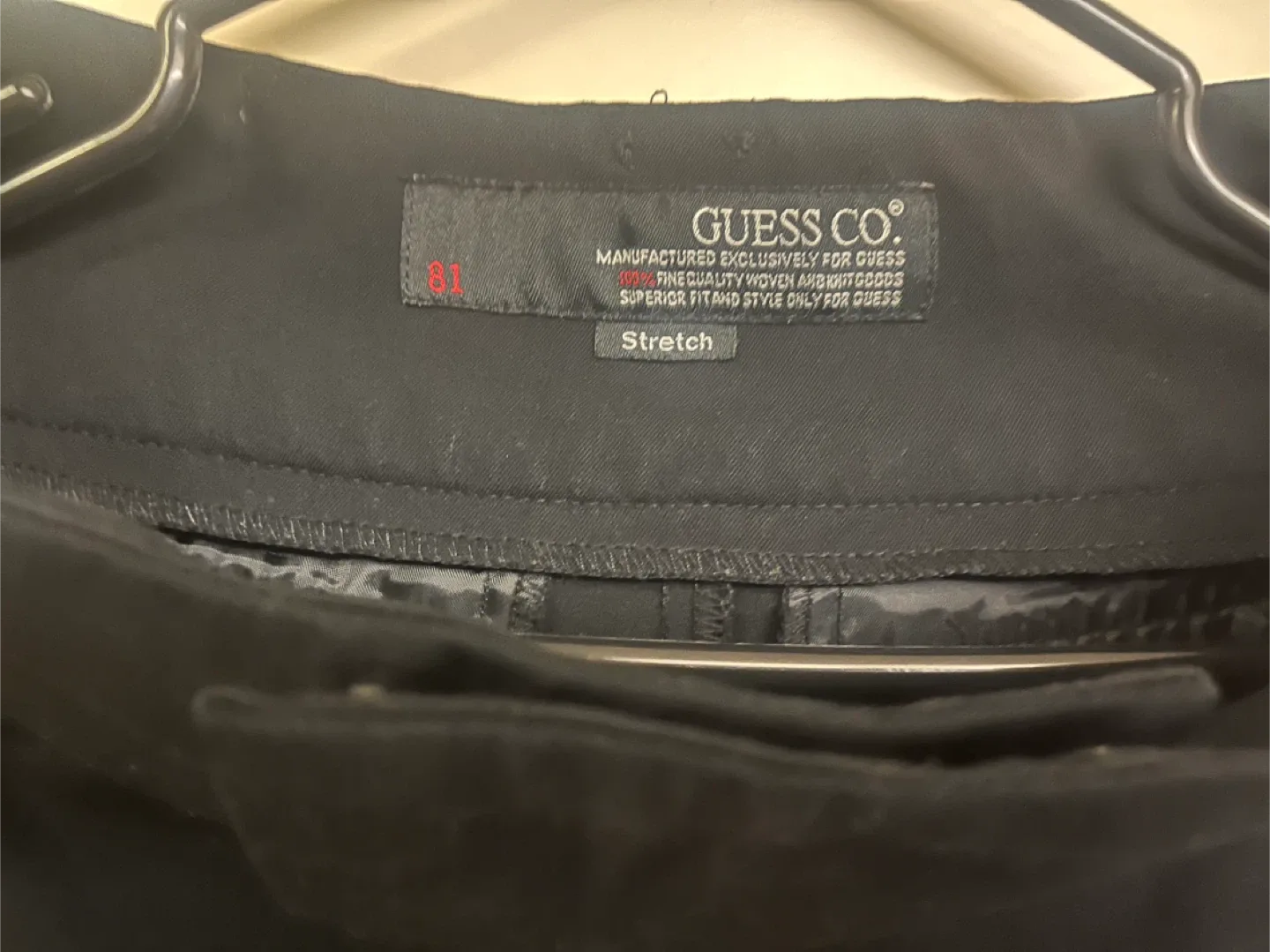 Guess Co. Black Stretch dress pants image indicator(2)